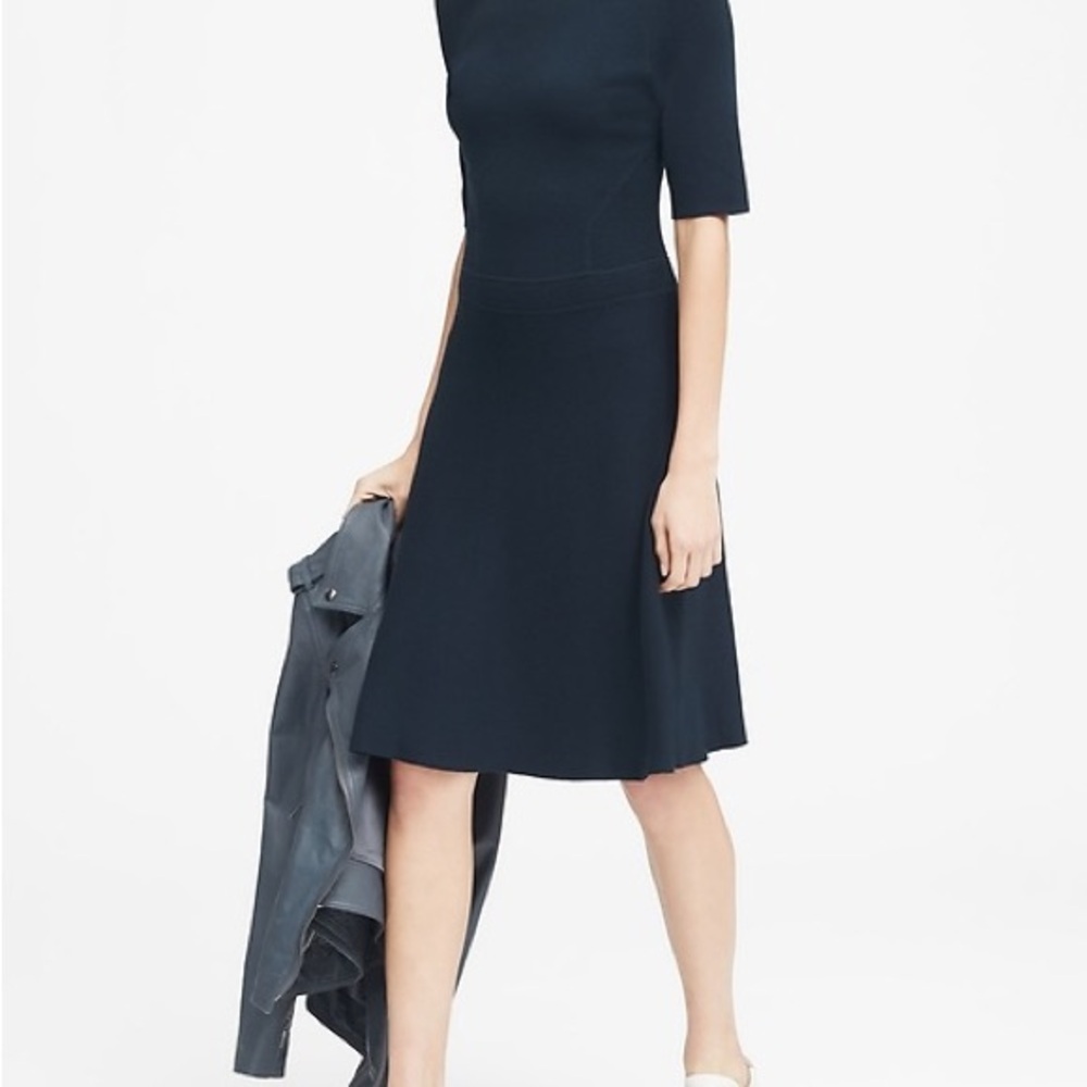 New with tags Banana Republic Knit Fit and Flare Sweater Dress